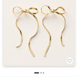 Kate Spade New York x Target Bow Linear Drop Stud Earrings